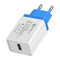 Зарядное устройство сетевое USB QC 3.0 Fast Charge MHZ AR 60