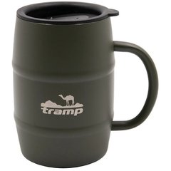 Термо чашка подарункова з кришкою Tramp 0,5 л. оливкова