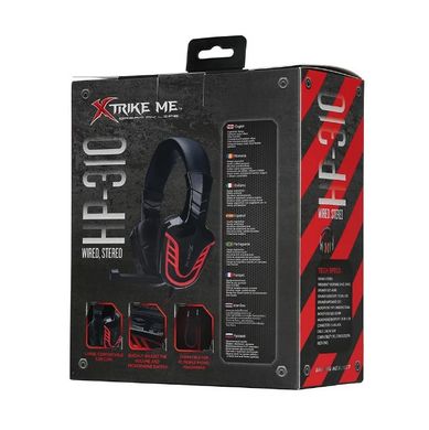 Навушники ігрові з мікрофоном XTRIKE ME Gaming HP-310, чорні