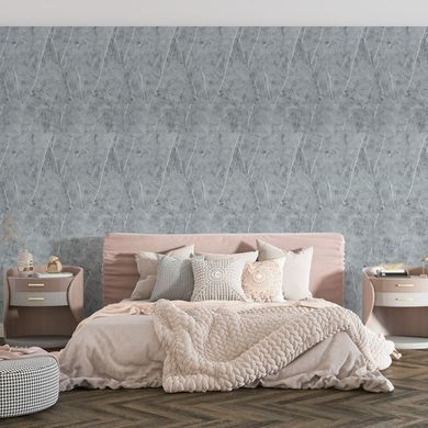 Самоклеящиеся обои для стен Sticker Wall Серый мрамор SW-00001414 2800х500х1,5 мм