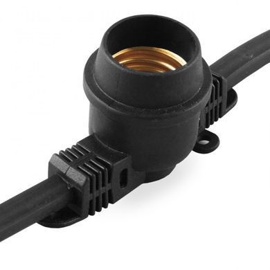 Гірлянда для вулиці на 50 метрів Feron CL50-50 230 V 100*Е27 black