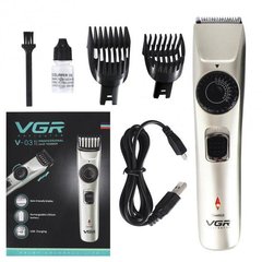 Машинка для стрижки волос электрическая VGR V 031 USB CHARGE