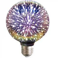 Лампочка декоративная светодиодная 3D Фейерверк C80-3D 8803