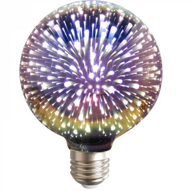 Лампочка декоративна світлодіодна 3D Феєрверк C80-3D 8803