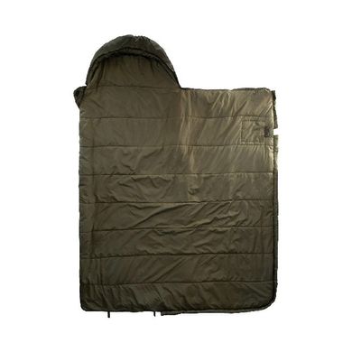 Зимовый спальний мішок ковдра Tramp Shypit 500 Regular з капюшоном правий олива 220/80 (UTRS-062R-R)