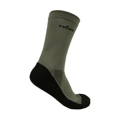 Шкарпетки трекінгові демісезонні Tribe Trekking T-KB-0010 Black 38/40