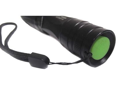 Светодиодный фонарь X-Balog Police BL-Q8837-T6, аккумулятор, зарядное устройство, черный
