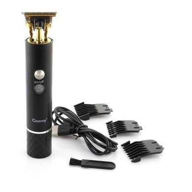 Беспроводной триммер для стрижки волос Geemy GM-6605 Black