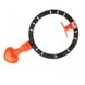 Обруч массажный для похудения Intelligent Hula Hoop 7803 Черно-оранжевый