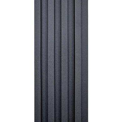 Декоративна стінова рейка&nbsp;Sticker Wall SW-00001861 3000х165х23 мм Чорна