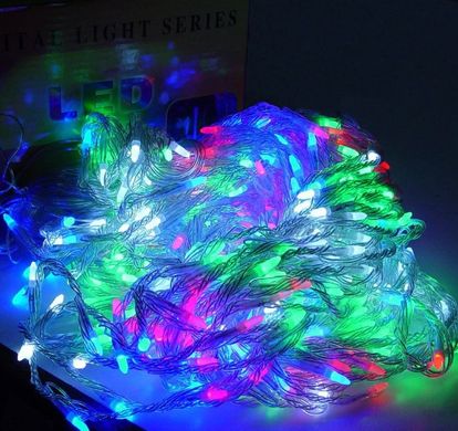 Гирлянда Шторка, Водопад Xmas 3902 480-M, новогодняя, светодиодная, 3x3 м, 480 ламп, разноцветная