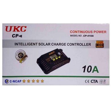 Контроллер для солнечной панели UKC CP-410A 8458