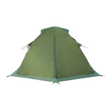 Экспедиционная палатка трехместная Tramp Mountain 3 (V2) зеленая