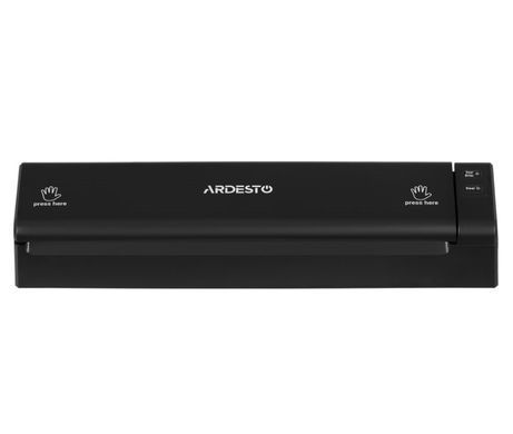 Вакууматор Ardesto для пакетів та рулонів VS-X1B 110 Вт 28 см black