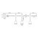 Уличная гирлянда на подвесах Feron CL50-13-1 "Евро белт-лайт" 230 V 20*Е27 10 м black