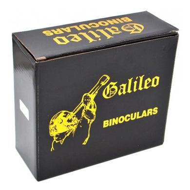 Потужний бінокль Galileo W7, 8х40, з тканинним чохлом, чорний