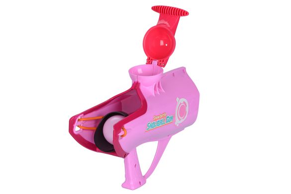 Бластер для дівчаток Same Toy сніжки та кулі 2 в 1 Pink