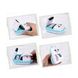 Міні принтер для фото портативний Cat Ears 8499 White/Blue
