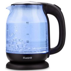 Скляний чайник з підсвічуванням 1.7 л MAGIO МG-983