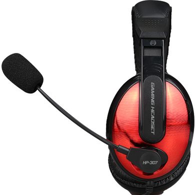 Игровые наушники XTRIKE ME Gaming HP-307 с микрофоном, проводные, черно-красные