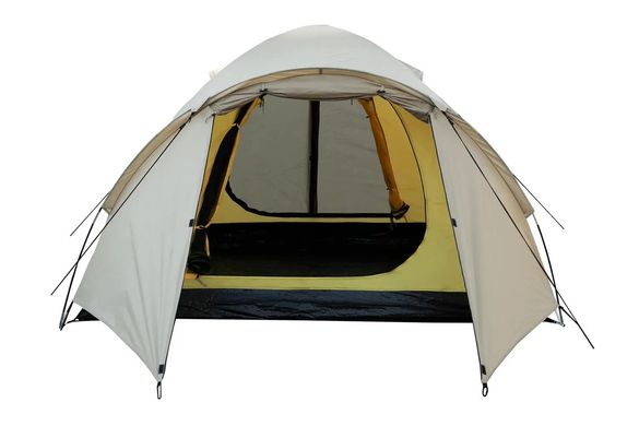 Палатка туристическая Tramp Lite Camp 4 песочная четырехместная