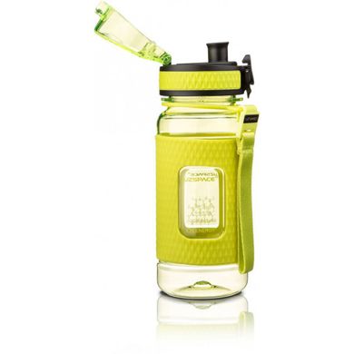 Спортивная бутылка для воды 370 мл UZspace Diamond 5043 салатовая
