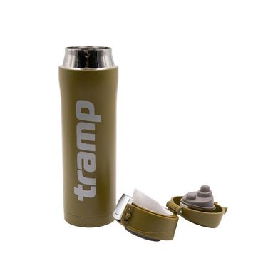 Термос с поилкой Tramp 0,45 л хаки TRC-107-khaki