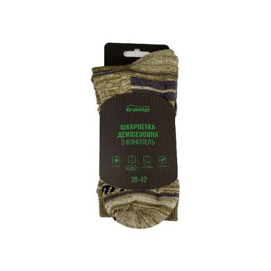 Шкарпетки чоловічі демісезонні Tramp UTRUS-006 розмір 39/42 Melange