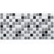 Декоративная стеновая панель Sticker Wall Черно-белая мозаика SW-00001432 960 х 480 х 4 мм