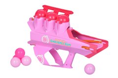 Игрушечное оружие бластер Same Toy снежки и шары 2 в 1 Pink