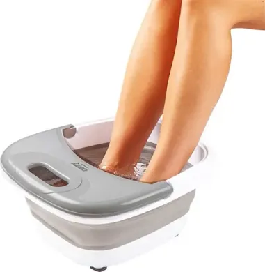 Ванночка масажер для ніг складаний Camry CR-2174 White/Grey