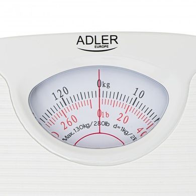 Весы напольные механические Adler AD-8151w белые