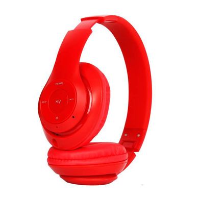 Бездротові навушники накладні MDR TM 047, червоний