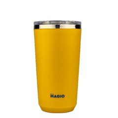 Термостакан с крышкой 400 мл MAGIO MG-1040Y Yellow