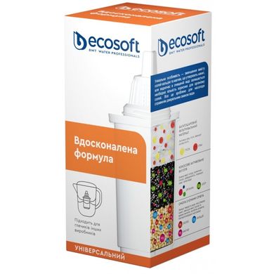 Картридж Ecosoft універсальний для фільтрів глеків Бар'єр, Аквафор, Наша Вода (CRVKABNECO)