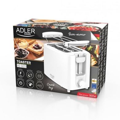 Тостер Adler AD 3223 білий