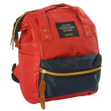 Рюкзак Teenage Backpacks MK 2877 сумка, красно-синяя