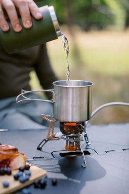 Кружка для похода со складными ручками Tribe Camping Cup T-FA-0012-metal 600 мл