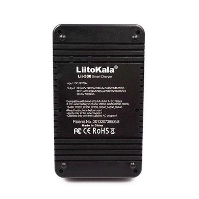 Зарядний пристрій для акумуляторів liitokala lii500 з дисплеєм li-500 18650 АА / ААА і ін.
