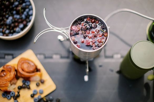 Кружка для похода со складными ручками Tribe Camping Cup T-FA-0012-metal 600 мл