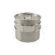 Кружка для похода со складными ручками Tribe Camping Cup T-FA-0012-metal 600 мл