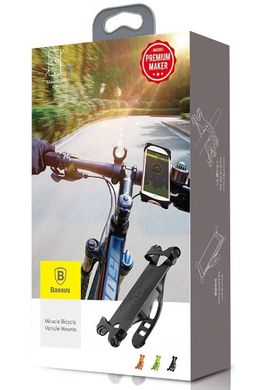 Держатель для телефона на велосипед BASEUS Miracle bicycle vehicle mounts, черный