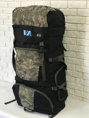 Рюкзак туристический походный VA T-04-9 85л, камуфляж