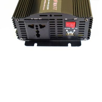 Преобразователь инвертор 12 на 220В 5 Core AC-DC UPS 1300W с зарядкой