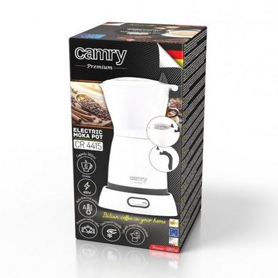 Електрична кавоварка турка 300 мл Camry CR 4415W White