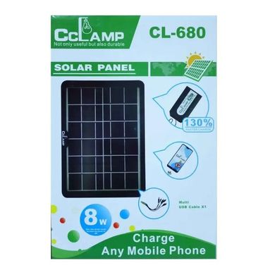 Солнечная панель CLl-680 8417 с USB