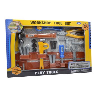 Набір інструментів іграшковий My first home workshop, 22 деталі