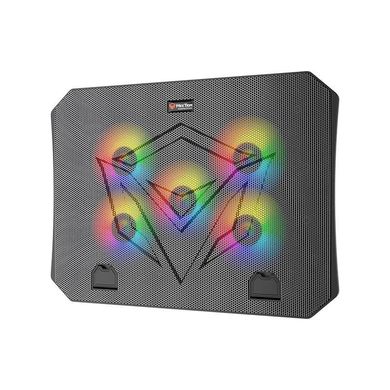Підставка кулер для ноутбука MeeTion CoolingPad CP3030 з RGB підсвіткою Black