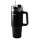 Термокухоль з ручкою та соломинкою MAGIO MG-1087 1200 мл black