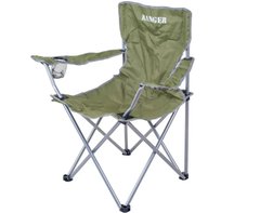 Раскладное кресло со спинкой для рыбалки и туризма Ranger SL 620 RA 2228, Green